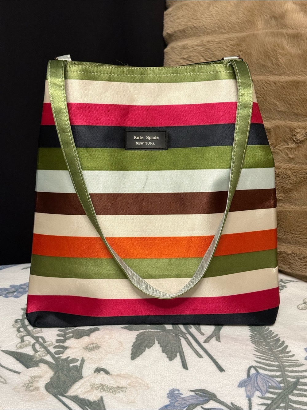 🎀 VTG Kate Spade Y2K Convertible Tote Bag